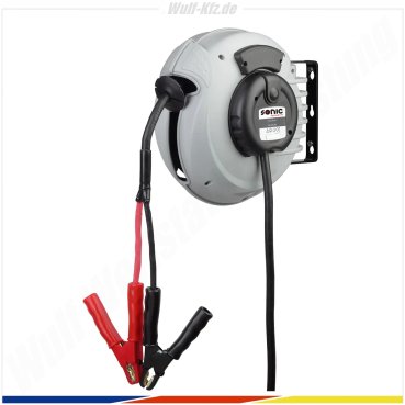 Sonic Kabelaufroller mit Ladekabel 6m